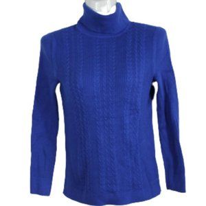 Talbots Ladies Sweater very thick color Blue